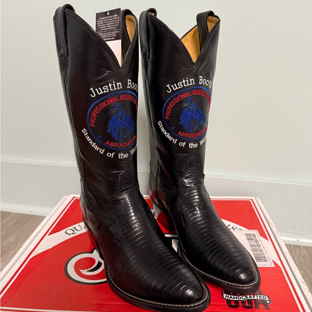 RARE PRCA Justin Boots
